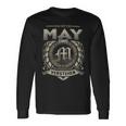 Das Ist Ein May Ding May Name Langarmshirts Geschenkideen