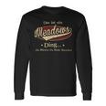 Das Ist Ein Meadows Ding Das Würdest Du Nicht Verstehen Meadows Name Langarmshirts Geschenkideen