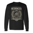 Das Ist Ein Meininger Ding Meininger Name Langarmshirts Geschenkideen