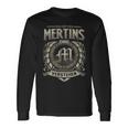 Das Ist Ein Mertins Ding Mertins Name Langarmshirts Geschenkideen