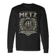 Das Ist Ein Metz Ding Metz Name Langarmshirts Geschenkideen