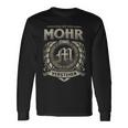 Das Ist Ein Mohr Ding Mohr Name Langarmshirts Geschenkideen