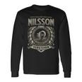 Das Ist Ein Nilsson Ding Nilsson Name Langarmshirts Geschenkideen