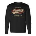 Das Ist Ein Nunes Ding Das Würdest Du Nicht Verstehen Nunes Name Langarmshirts Geschenkideen