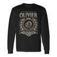 Das Ist Ein Olivier Ding Olivier Name Langarmshirts Geschenkideen