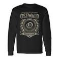 Das Ist Ein Ostwald Ding Ostwald Name Langarmshirts Geschenkideen