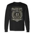 Das Ist Ein Paulus Ding Paulus Name Langarmshirts Geschenkideen