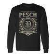 Das Ist Ein Pesch Ding Pesch Name Langarmshirts Geschenkideen