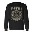 Das Ist Ein Petri Ding Petri Name Langarmshirts Geschenkideen