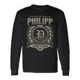 Das Ist Ein Philipp Ding Philipp Name Langarmshirts Geschenkideen