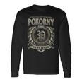 Das Ist Ein Pokorny Ding Pokorny Name Langarmshirts Geschenkideen