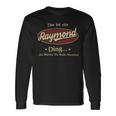 Das Ist Ein Raymond Ding Das Würdest Du Nicht Verstehen Raymond Name Langarmshirts Geschenkideen