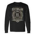 Das Ist Ein Reichmann Ding Reichmann Name Langarmshirts Geschenkideen