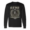 Das Ist Ein Rene Ding Rene Name Langarmshirts Geschenkideen