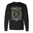 Das Ist Ein Ringler Ding Ringler Name Langarmshirts Geschenkideen