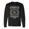 Das Ist Ein Robinson Ding Robinson Name Langarmshirts Geschenkideen