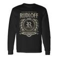 Das Ist Ein Rudloff Ding Rudloff Name Langarmshirts Geschenkideen