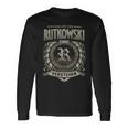 Das Ist Ein Rutkowski Ding Rutkowski Name Langarmshirts Geschenkideen