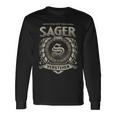 Das Ist Ein Sager Ding Sager Name Langarmshirts Geschenkideen