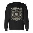 Das Ist Ein Salewski Ding Salewski Name Langarmshirts Geschenkideen