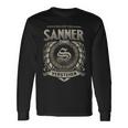 Das Ist Ein Sanner Ding Sanner Name Langarmshirts Geschenkideen