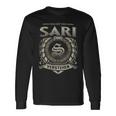 Das Ist Ein Sari Ding Sari Name Langarmshirts Geschenkideen