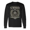 Das Ist Ein Scherrer Ding Scherrer Name Langarmshirts Geschenkideen