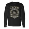 Das Ist Ein Schlichting Ding Schlichting Name Langarmshirts Geschenkideen