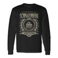 Das Ist Ein Schmalenberg Ding Schmalenberg Name Langarmshirts Geschenkideen