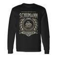 Das Ist Ein Schumann Ding Schumann Name Langarmshirts Geschenkideen