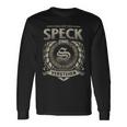 Das Ist Ein Speck Ding Speck Name Langarmshirts Geschenkideen