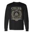 Das Ist Ein Stelzer Ding Stelzer Name Langarmshirts Geschenkideen