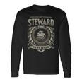 Das Ist Ein Steward Ding Steward Name Langarmshirts Geschenkideen