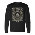 Das Ist Ein Stork Ding Stork Name Langarmshirts Geschenkideen