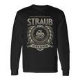 Das Ist Ein Straub Ding Straub Name Langarmshirts Geschenkideen