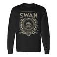 Das Ist Ein Swan Ding Swan Name Langarmshirts Geschenkideen