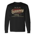 Das Ist Ein Sweeney Ding Das Würdest Du Nicht Verstehen Sweeney Name Langarmshirts Geschenkideen