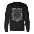 Das Ist Ein Tauscher Ding Tauscher Name Langarmshirts Geschenkideen