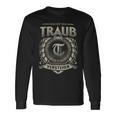 Das Ist Ein Traub Ding Traub Name Langarmshirts Geschenkideen