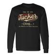 Das Ist Ein Tucker Ding Das Würdest Du Nicht Verstehen Tucker Name Langarmshirts Geschenkideen