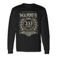 Das Ist Ein Wanner Ding Wanner Name Langarmshirts Geschenkideen