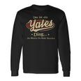 Das Ist Ein Yates Ding Das Würdest Du Nicht Verstehen Yates Name Langarmshirts Geschenkideen