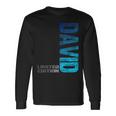 David Name First Name Boy Man Birthday Langarmshirts Geschenkideen