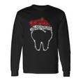 Dental Christmas Hat Dental Hygiene Dentist Christmas Langarmshirts Geschenkideen