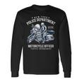 Nypd Fan Motards Et Motards T-shirt à manches longues Idées cadeaux
