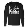 Divertido El Padrino Para Padrino Español Camiseta de manga larga Ideas de regalos