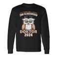 Doctor 2024 Graduation PhD Graduation Party Doctorate Langarmshirts Geschenkideen