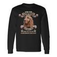 Dog Saying For Dog Lovers Cocker Spaniel Langarmshirts Geschenkideen