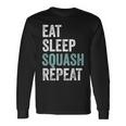 Eat Sleep Squash Repeat Squash Camiseta de manga larga Ideas de regalos