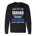 Fabian Name First Name Langarmshirts Geschenkideen